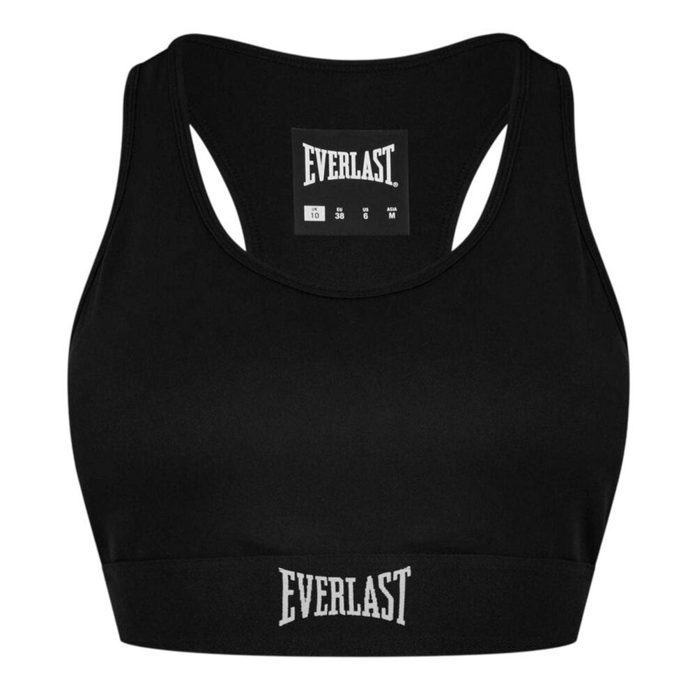 Everlast Womens/Ladies Nylon Sports Bra / Black
